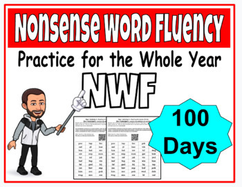 Preview of Full Year of Nonsense Words Fluency Practice | NWF