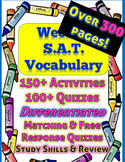 UPDATED***Full Year of Weekly SAT Vocabulary Activities, R