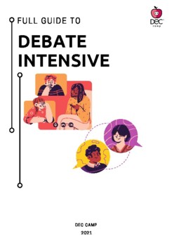 Preview of Full guide to Debate projects with teens