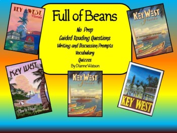 Preview of Full of Beans Guided Reading Questions and More!