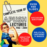 Full year of Lecture: APUSH & US History PowerPoints! - AP United States History