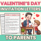 Editable Valentine's Day Classroom Party Letter to parents