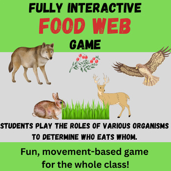 Preview of Fully Interactive Food Web Game