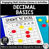 Fun 5th Grade Math Dice Games:  Operations with Decimals a