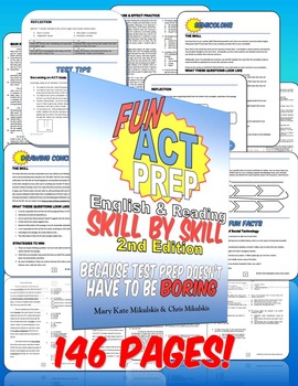 Preview of ACT English & Reading Skill-by-Skill 2nd Edition by Fun ACT Prep