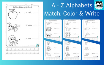 Preview of Fun Activities Alphabets from A to Z!