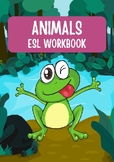 Fun And Colorful Workbook ESL Animals Worksheets