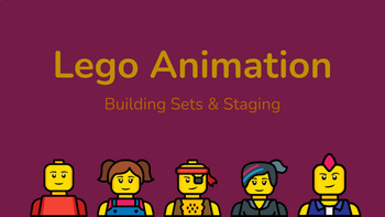 Preview of Fun Animation for Library/Media/Technology Lego Lesson 3: Build a set