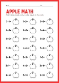 Fun Apple and Strawberry Math Worksheets for Kids
