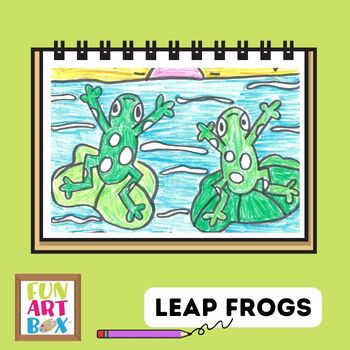 Preview of Fun Art Box™ Mini Masterpiece™ Leap Frogs PowerPoint