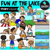 Fun At The Lake - Short Story Clip Art Set {Educlips Clipart}