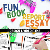 Fun Book Report Essay for Middle School | Design a Video Game