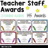 Funny Staff Awards Teaching Resources | TPT