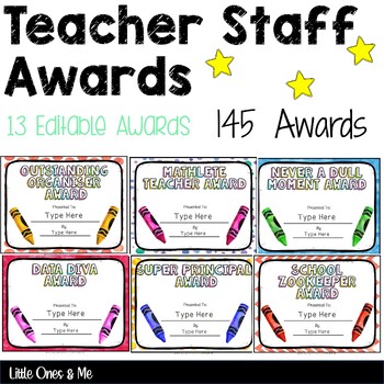 Funny Staff Awards Teaching Resources | TPT