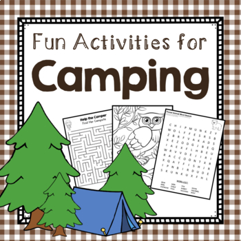 Preview of Fun Camping Jokes, Activities, and Games