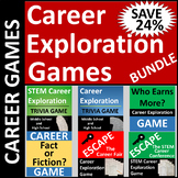 Fun Career Exploration Games Bundle SAVE 24%