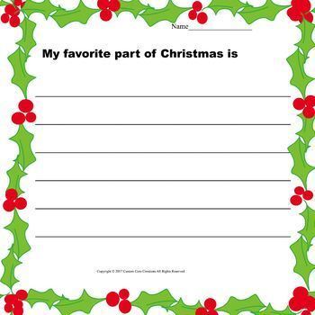 Fun Christmas Activities (Holiday Activities) by Custom Core Creations