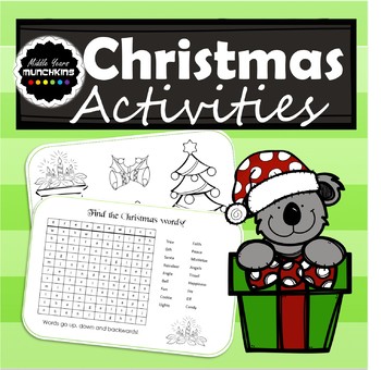 Preview of Fun Christmas Activities