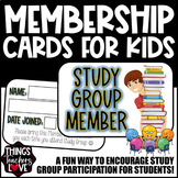 Fun Club Membership Cards for Students - STUDY GROUP - rea