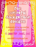 Fun Colorful Background Designs (Set of 42)