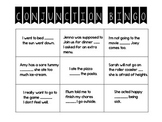 Fun Conjunction Bingo Game