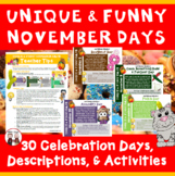 November Calendar Activities