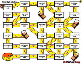 Fun Decimal Place Value Worksheets Mazes By