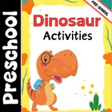 Fun Dinosaur Activities for preschooler Pre-K, Printable a