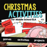 Fun ELA Christmas Activities for Middle School