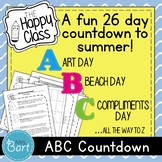 End-of-Year Countdown to Summer {ABC Countdown}