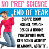 Fun End of Year Science Activities Middle School No Prep L