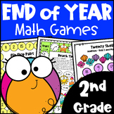 Fun End of the Year Activities: Math Games for 2nd Grade: 