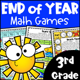 Fun End of the Year Activities - Math Games for 3rd Grade 