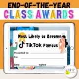Fun End-of-the-Year Class Awards |Middle and High School|