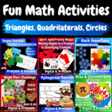 Fun End of the Year Math Activities Enrichment Geometry Ma
