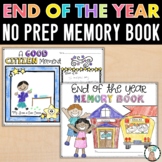 Fun End of the Year Memory Book Writing Prompt Activities 
