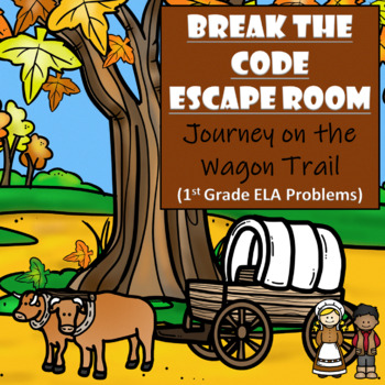 Preview of Fun Escape Room | 1st Grade Reading | Digital Google Forms | Teamwork