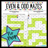 Fun Even and Odd Sort - No Prep Even and Odd Numbers Worksheets