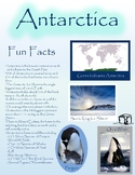 Fun Fact Sheet Antarctica