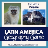 Latin American Fun Facts Game Answer Key PowerPoint Maps P
