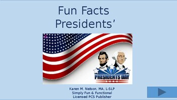 Preview of Fun Facts: Presidents (A Power Point Show)