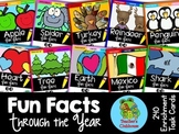 Fun Facts: Through the Year {Self-Checking Task Cards}
