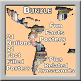 BUNDLE Spanish Speaking Countries Posters - Fun Facts