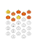 Fun Fall Coloring Pages for Preschool Toddlers - Pumpkin F