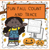 Fun Fall Count and Trace/ Number 1-10