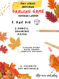 Fun Fall/Thanksgiving Drawing Dice Game