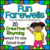 Fun Farewells - Creative Ways to Say Good-bye