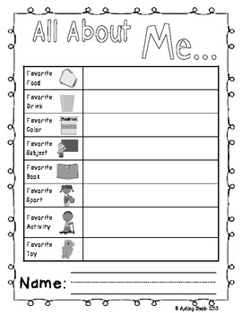 Fun First Day Activities for the First Day of First Grade! | TpT