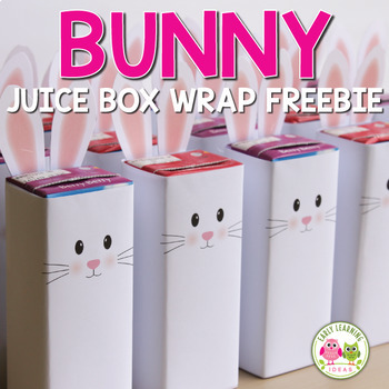 Juice Box Cover Easter Juice Box Easter Party Favor Spring 