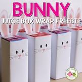 Easter Bunny Free Juice Box Wrap